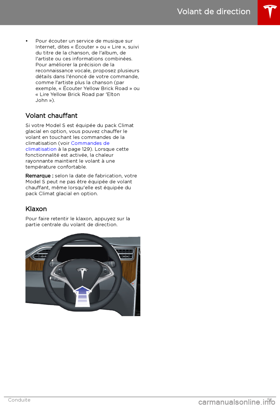 TESLA MODEL S 2019 Manuel du propriétaire (in French) TESLA MODEL S 2019 Manuel du propriétaire (in French)