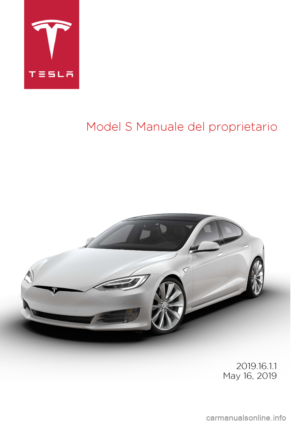 TESLA MODEL S 2019  Manuale del proprietario (in Italian) 