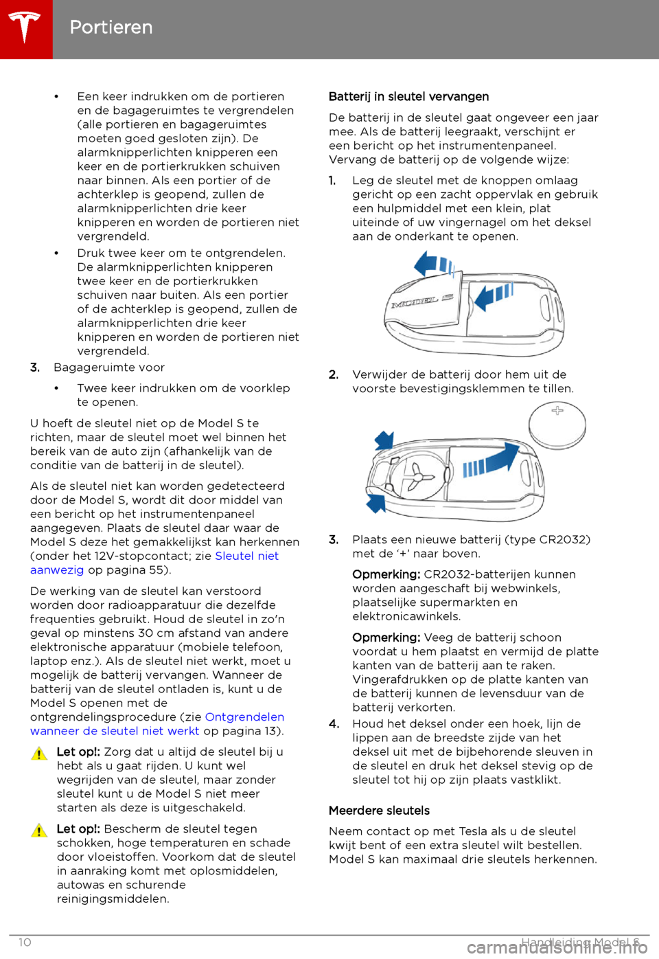 TESLA MODEL S 2019  Handleiding (in Dutch) 