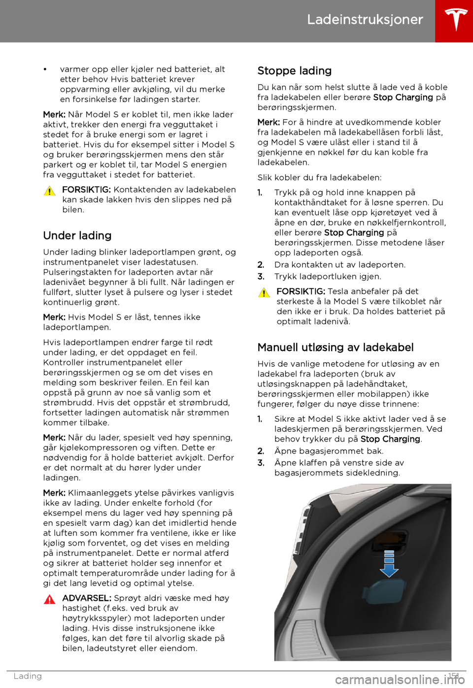 TESLA MODEL S 2019 Brukerhåndbok (in Norwegian) TESLA MODEL S 2019 Brukerhåndbok (in Norwegian)