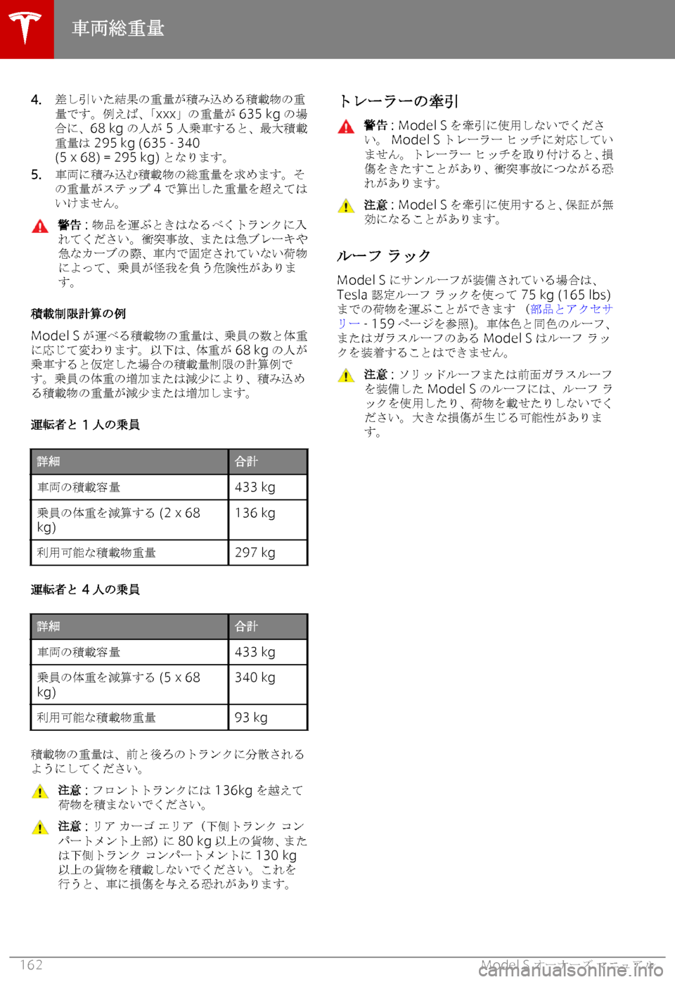TESLA MODEL S 2019  取扱説明書 (in Japanese) �4�.jK,8S)