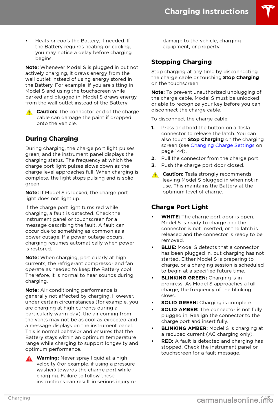 TESLA MODEL S 2018 Owners Manual TESLA MODEL S 2018 Owners Manual