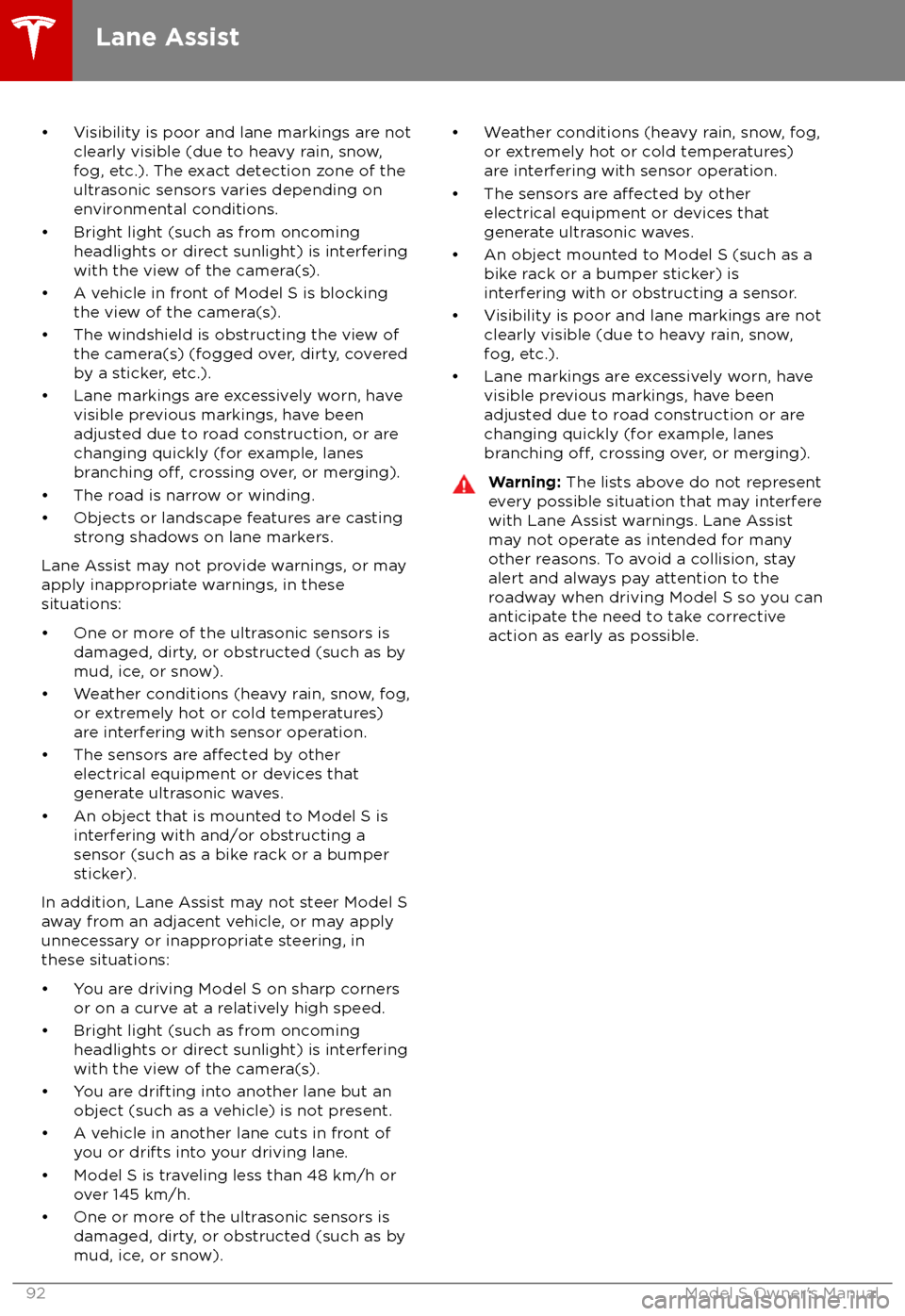 TESLA MODEL S 2018    Owners Manual 