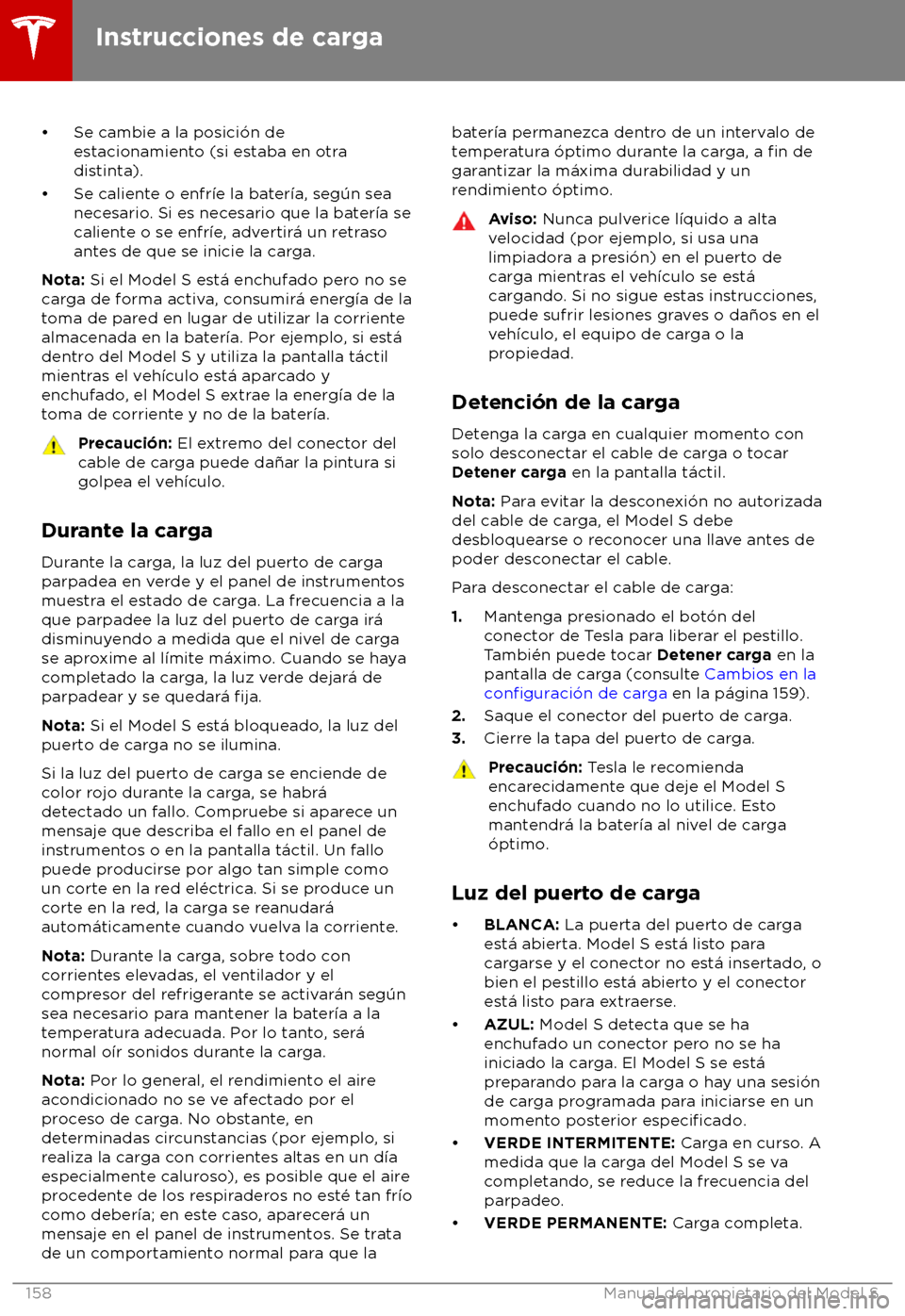 TESLA MODEL S 2018 Manual del propietario (in Spanish) TESLA MODEL S 2018 Manual del propietario (in Spanish)