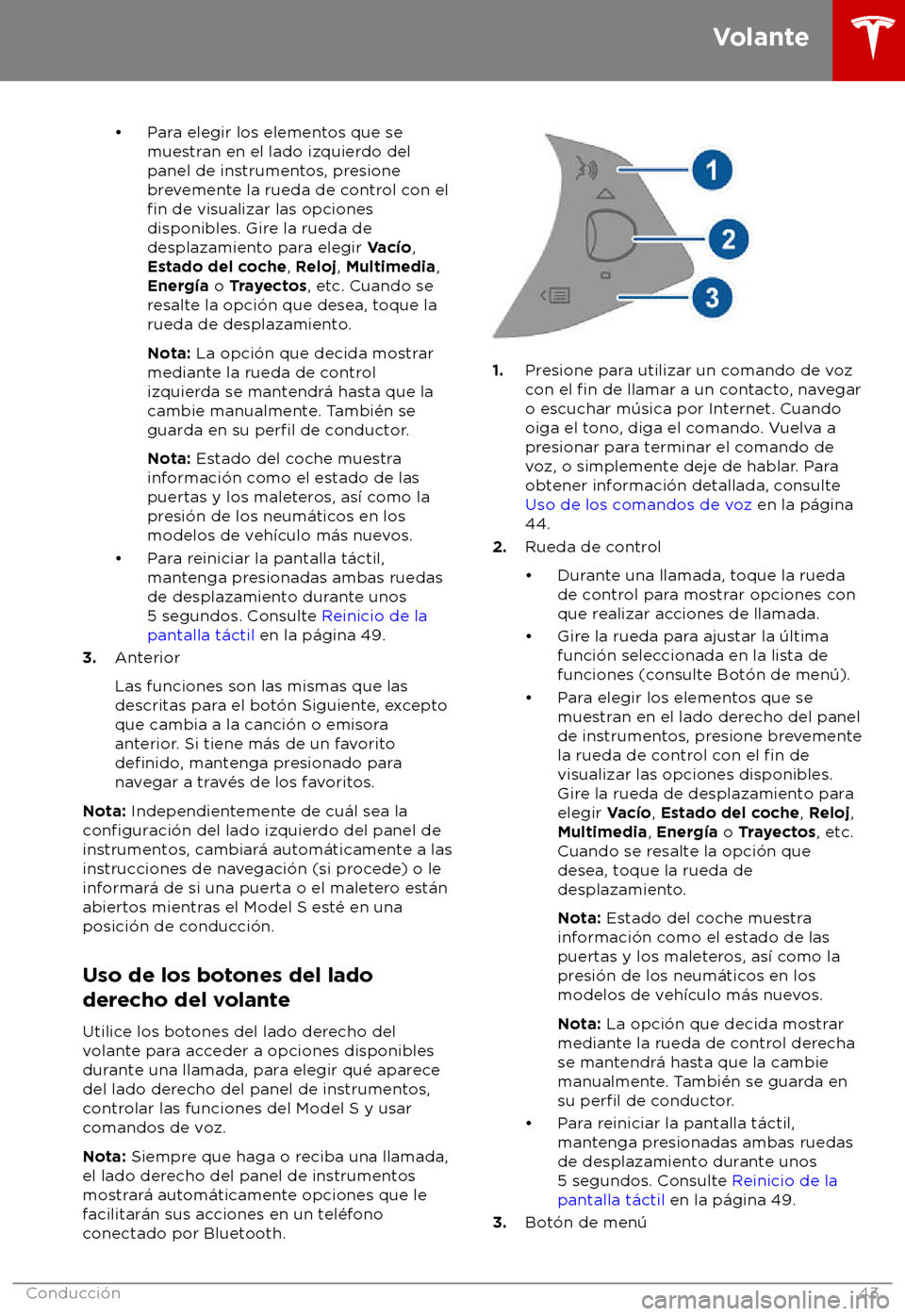 TESLA MODEL S 2018 Manual del propietario (in Spanish) TESLA MODEL S 2018 Manual del propietario (in Spanish)
