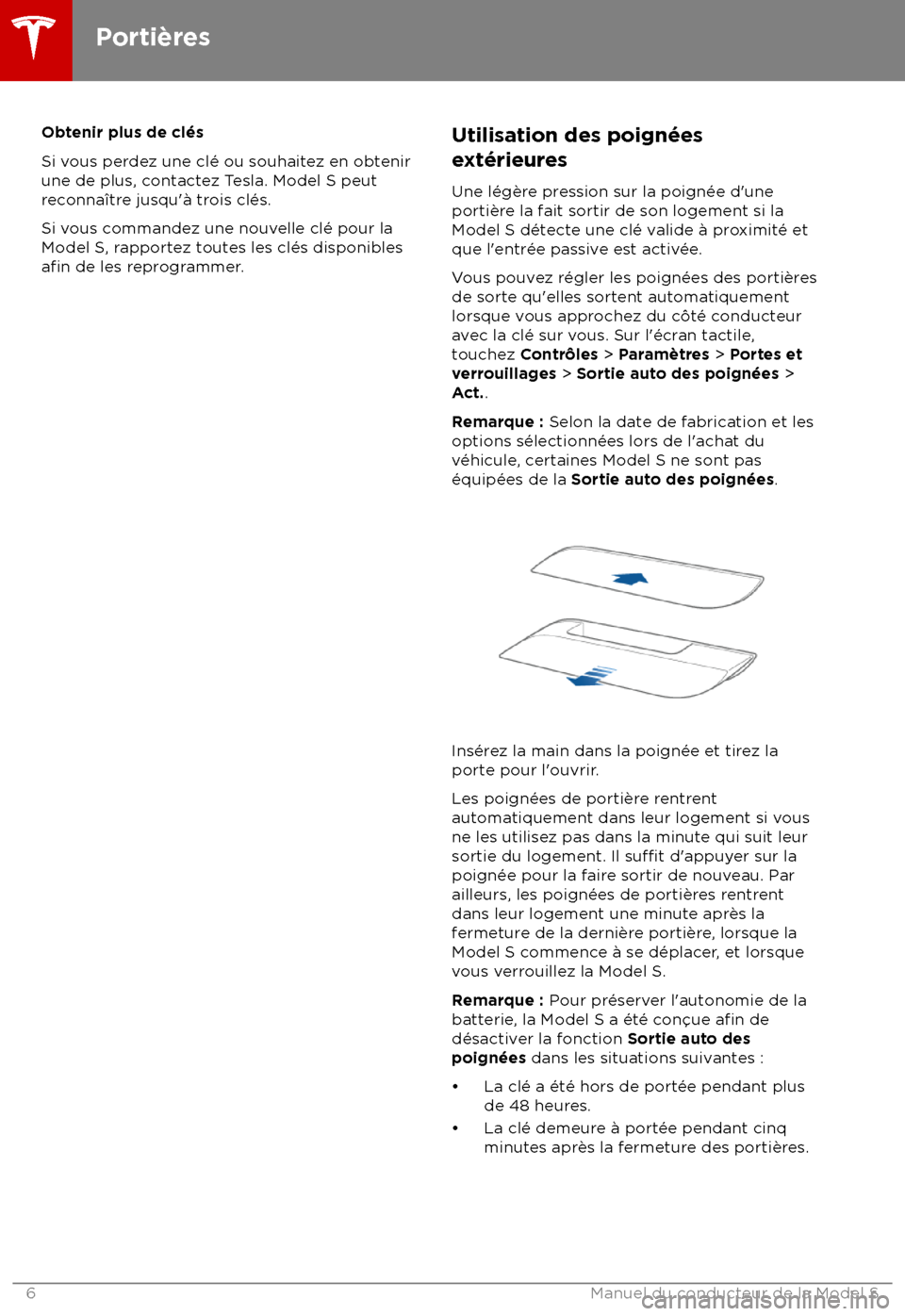 TESLA MODEL S 2018 Manuel du propriétaire (in French) Obtenir plus de cl TESLA MODEL S 2018 Manuel du propriétaire (in French) Obtenir plus de cl