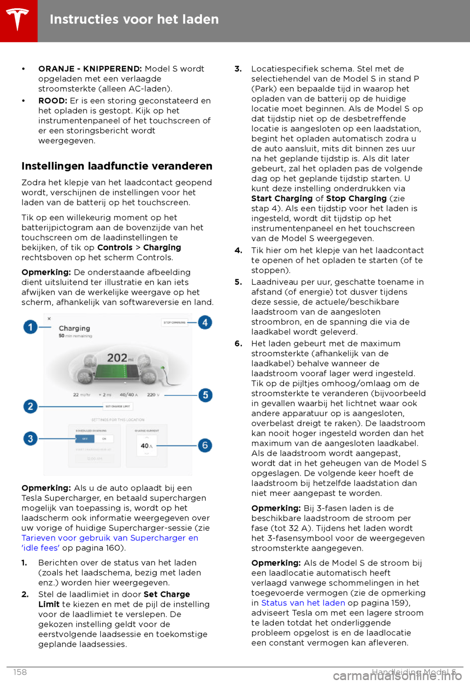 TESLA MODEL S 2018  Handleiding (in Dutch) 