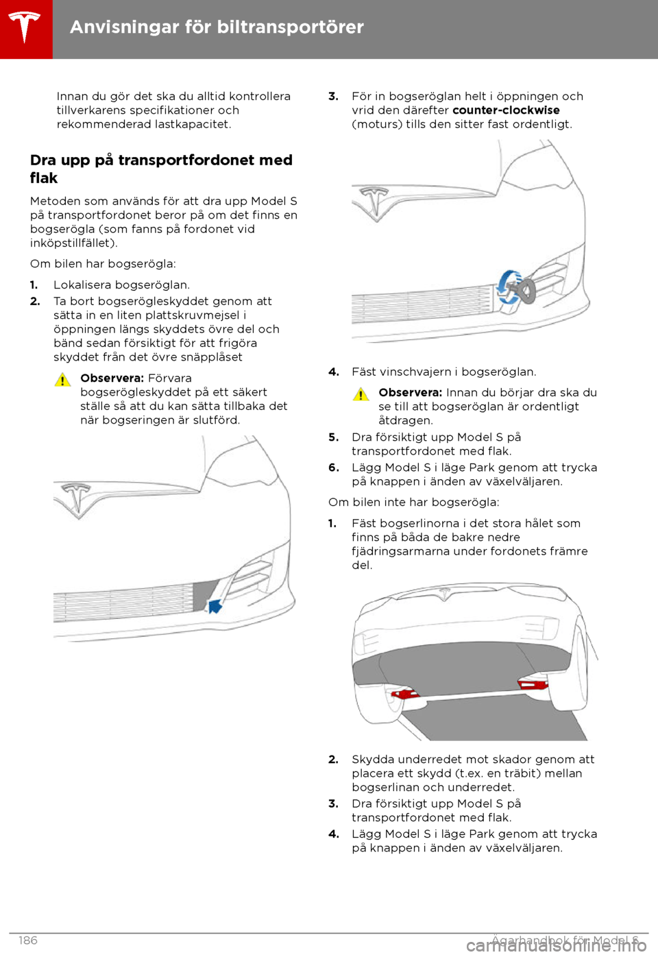 TESLA MODEL S 2018 Ägarmanual (in Swedish) Innan du g TESLA MODEL S 2018 Ägarmanual (in Swedish) Innan du g