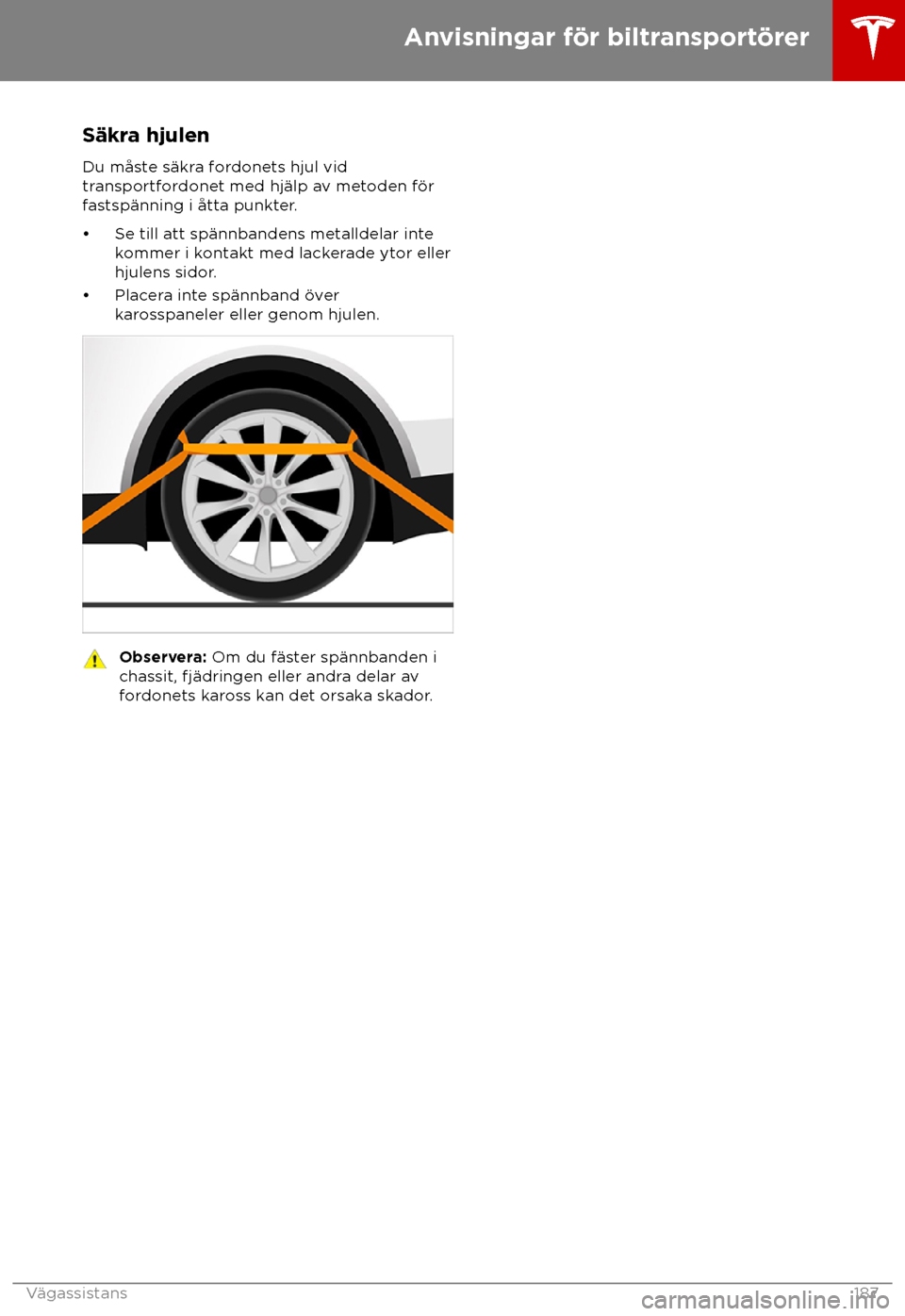 TESLA MODEL S 2018 Ägarmanual (in Swedish) S TESLA MODEL S 2018 Ägarmanual (in Swedish) S