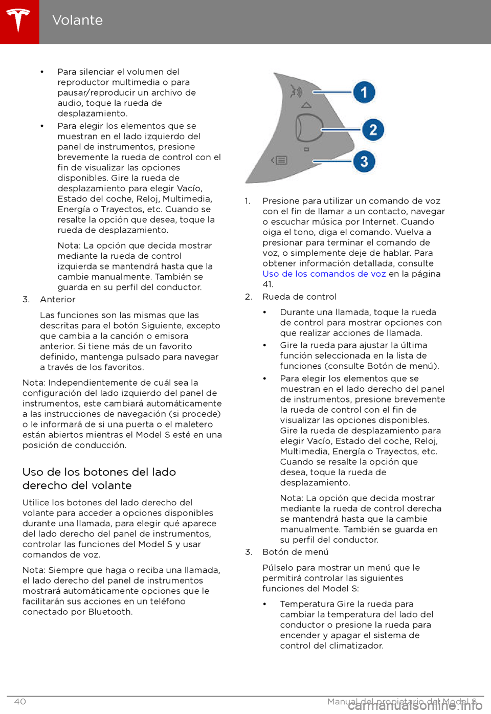TESLA MODEL S 2017 Manual del propietario (in Spanish) TESLA MODEL S 2017 Manual del propietario (in Spanish)