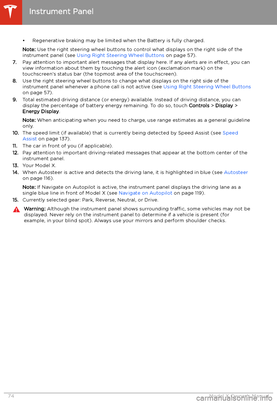 TESLA MODEL X 2020 Manual PDF TESLA MODEL X 2020 Manual PDF