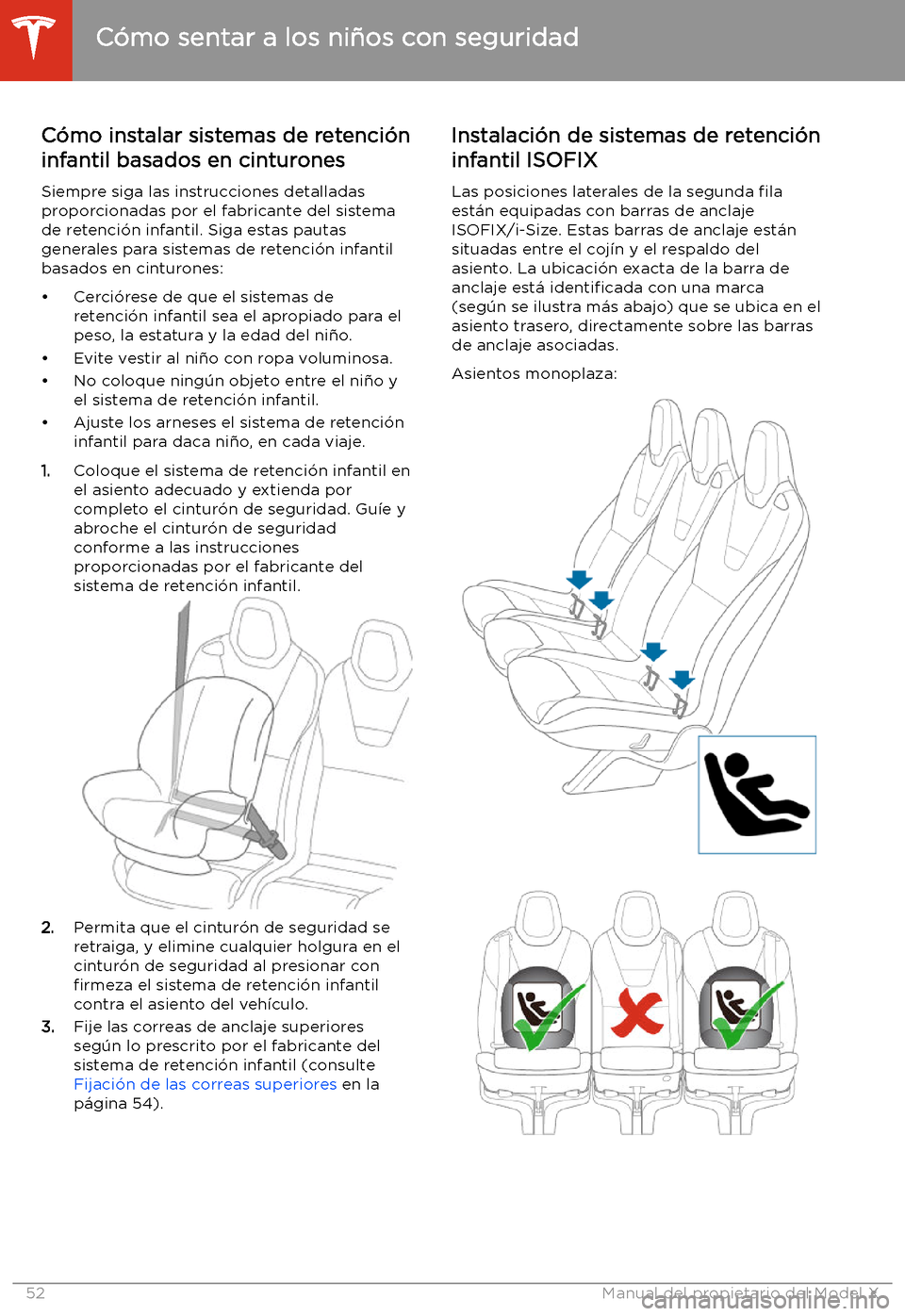 TESLA MODEL X 2020  Manual del propietario (in Spanish) C