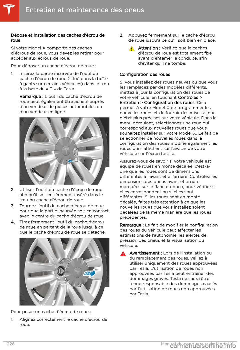TESLA MODEL X 2020  Manuel du propriétaire (in French) D
