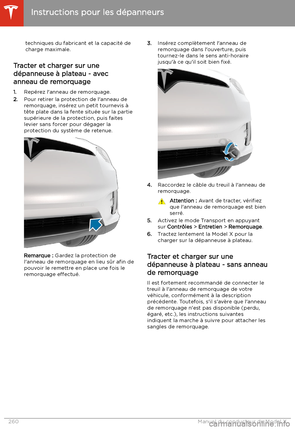 TESLA MODEL X 2020 Manuel du propriétaire (in French) techniques du fabricant et la capacit TESLA MODEL X 2020 Manuel du propriétaire (in French) techniques du fabricant et la capacit