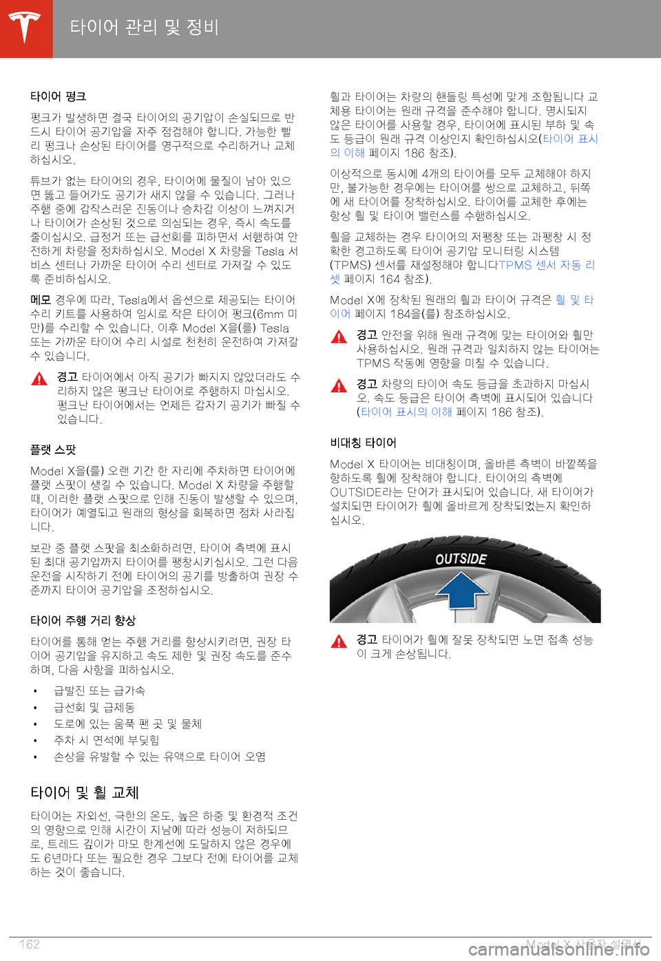 TESLA MODEL X 2020  사용자 가이드 (in Korean)  F