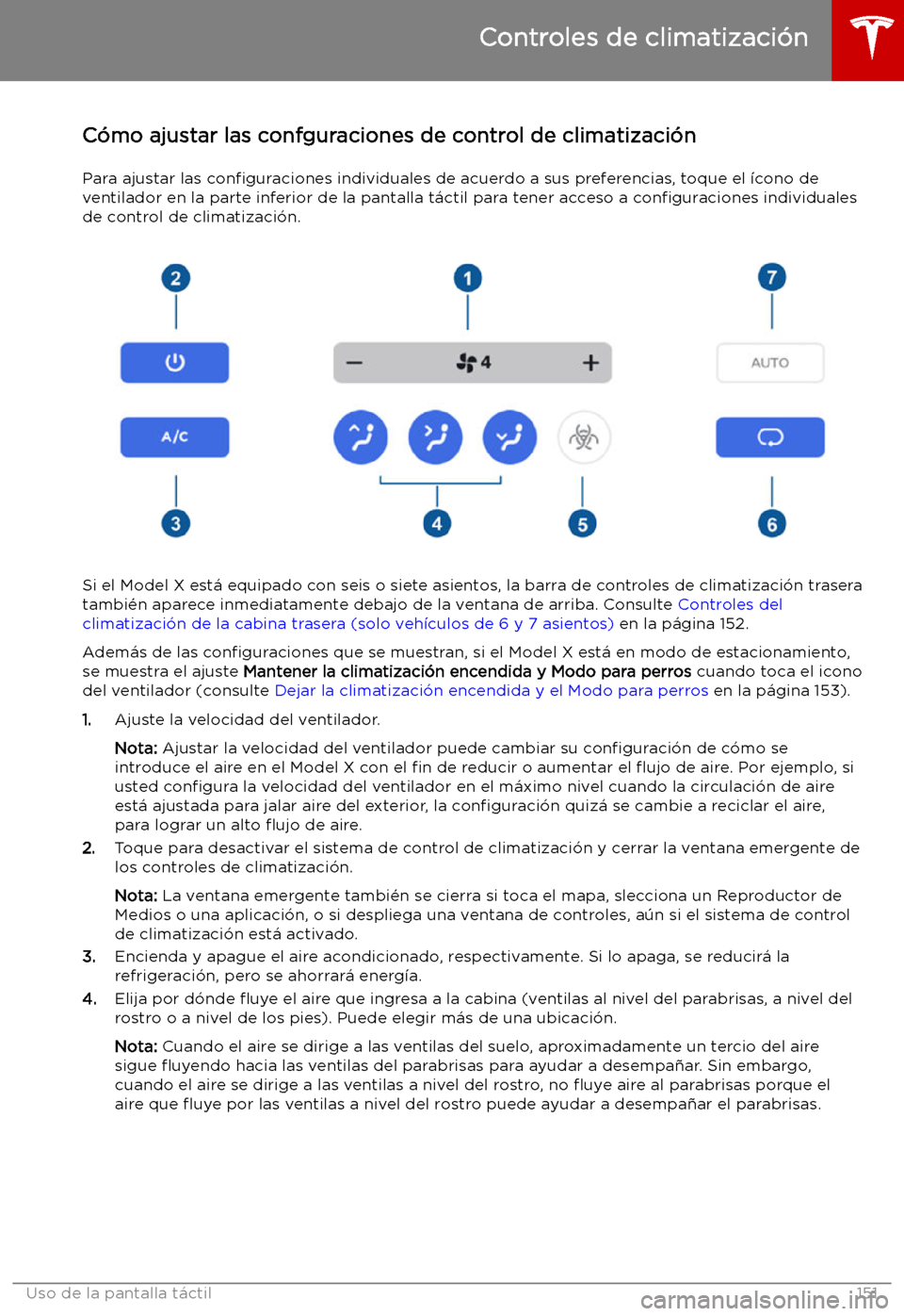 TESLA MODEL X 2019   Manual del propietario (in Spanish) C