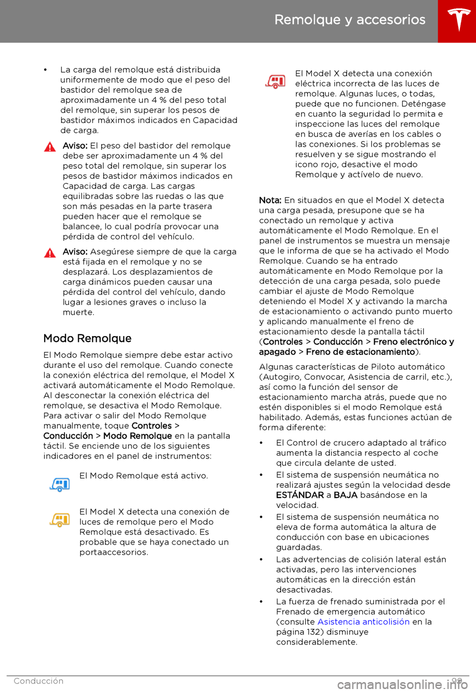 TESLA MODEL X 2019 Manual del propietario (in Spanish) TESLA MODEL X 2019 Manual del propietario (in Spanish)