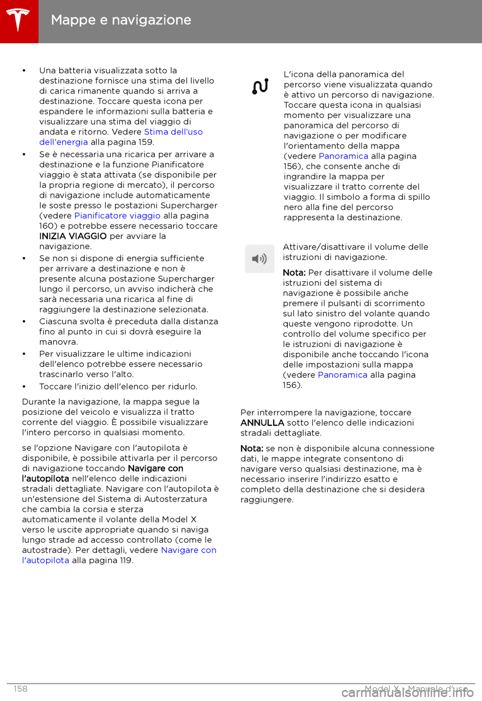 TESLA MODEL X 2019 Manuale del proprietario (in Italian) TESLA MODEL X 2019 Manuale del proprietario (in Italian)