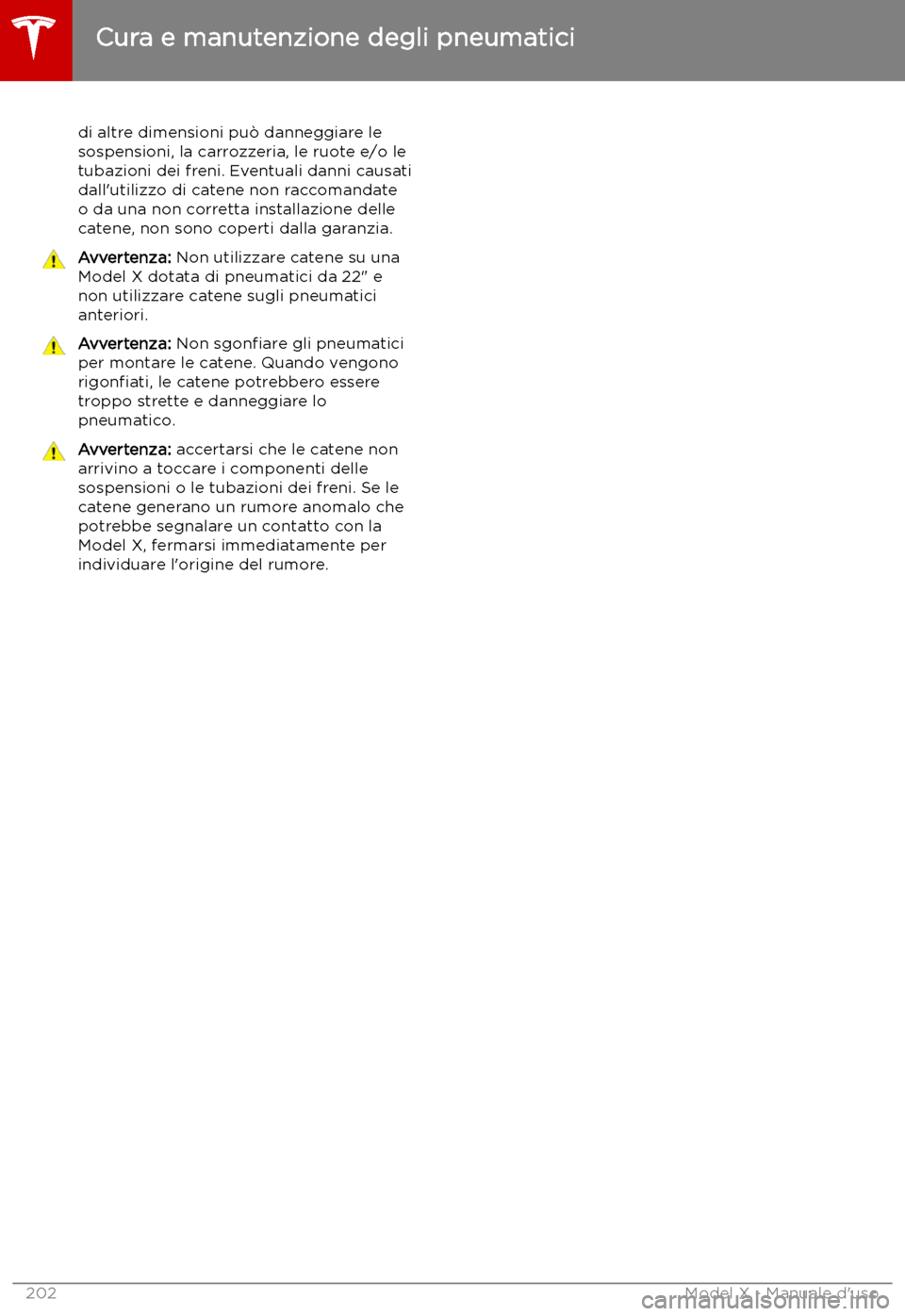 TESLA MODEL X 2019 Manuale del proprietario (in Italian) di altre dimensioni pu TESLA MODEL X 2019 Manuale del proprietario (in Italian) di altre dimensioni pu