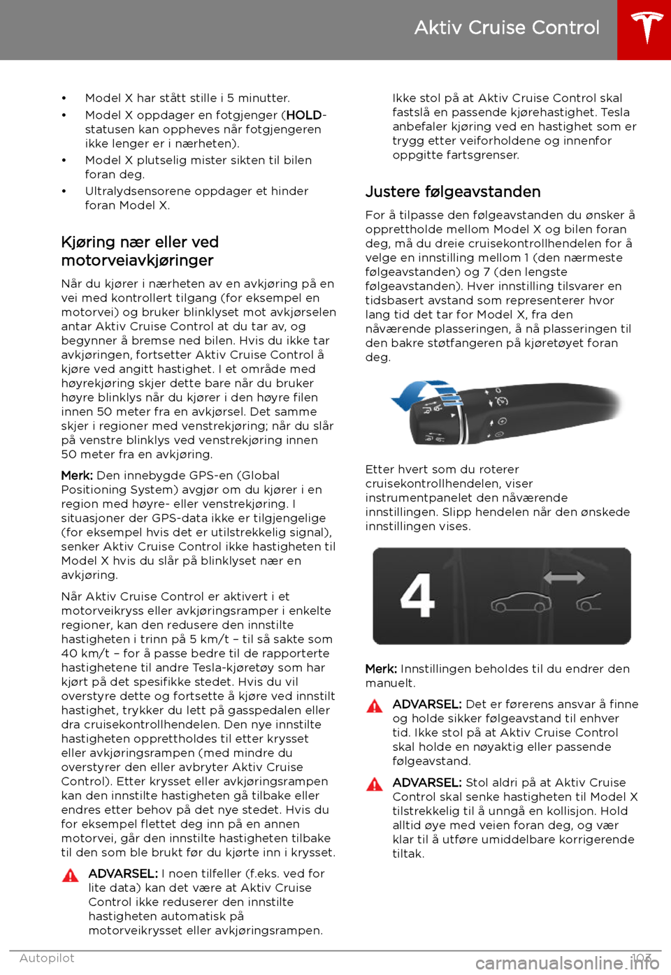 TESLA MODEL X 2019 Brukerhåndbok (in Norwegian) TESLA MODEL X 2019 Brukerhåndbok (in Norwegian)