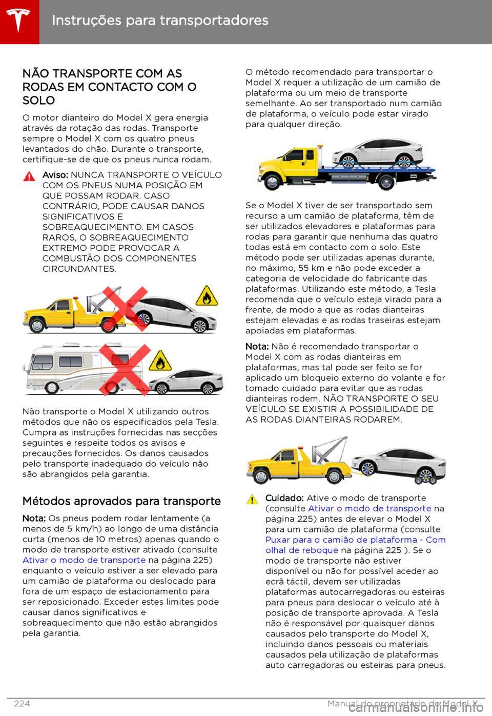 TESLA MODEL X 2019 Manual do proprietário (in Portuguese) Instru TESLA MODEL X 2019 Manual do proprietário (in Portuguese) Instru