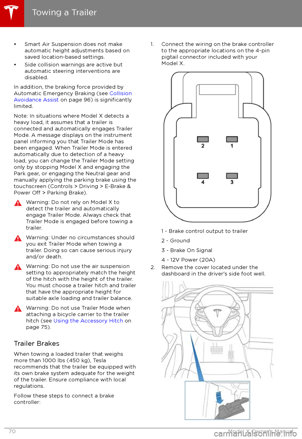 TESLA MODEL X 2017 Manual PDF TESLA MODEL X 2017 Manual PDF