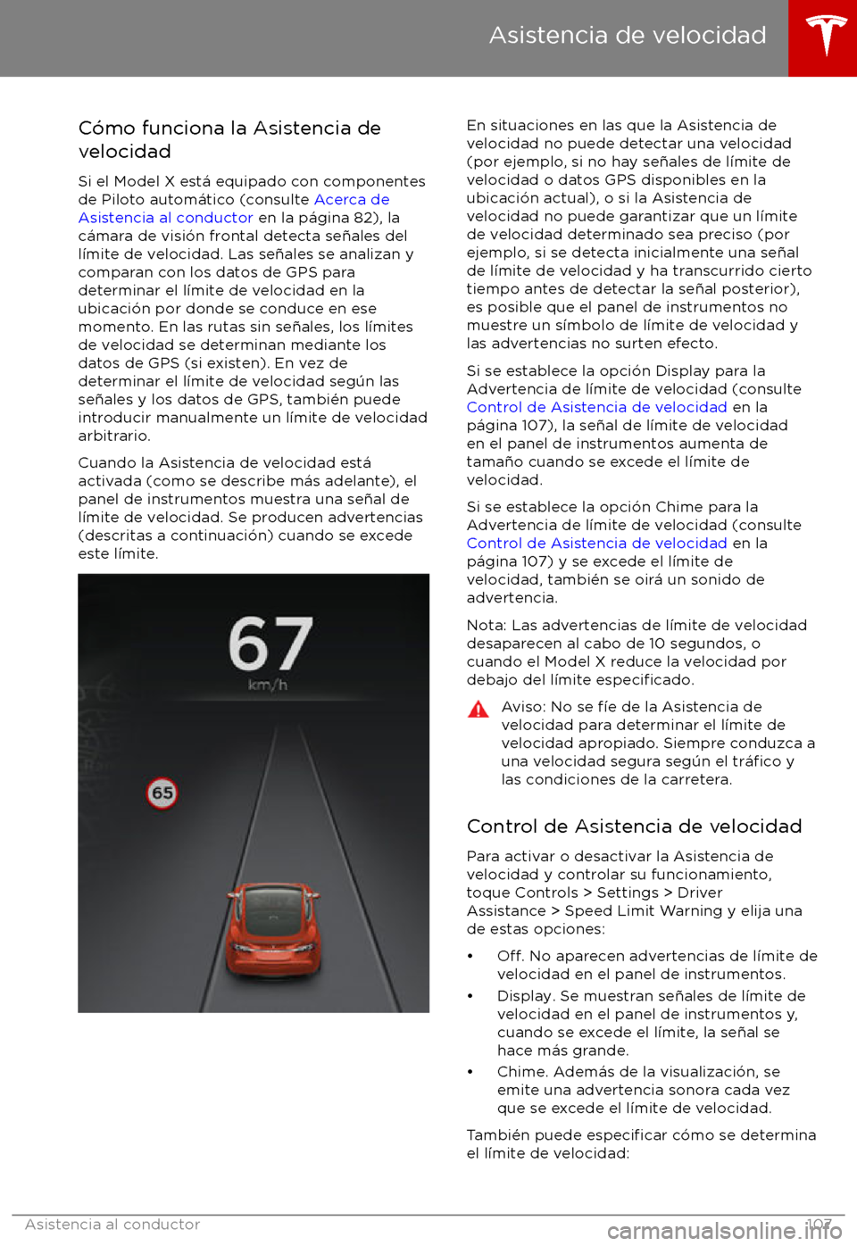 TESLA MODEL X 2017  Manual del propietario (in Spanish) C