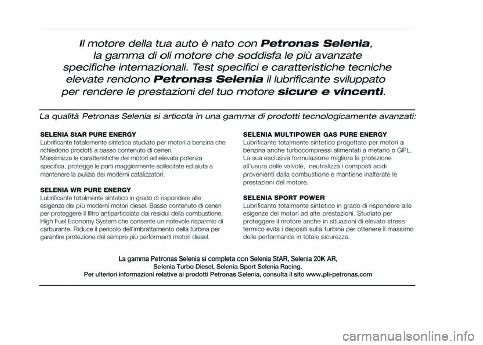 Alfa Romeo 4C 2015  Libretto Uso Manutenzione (in Italian) 