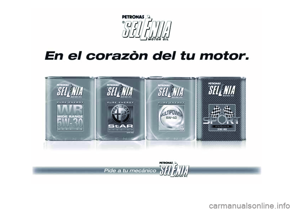 Alfa Romeo 4C 2015 Manual de Empleo y Cuidado (in Spanish) Alfa Romeo 4C 2015 Manual de Empleo y Cuidado (in Spanish)