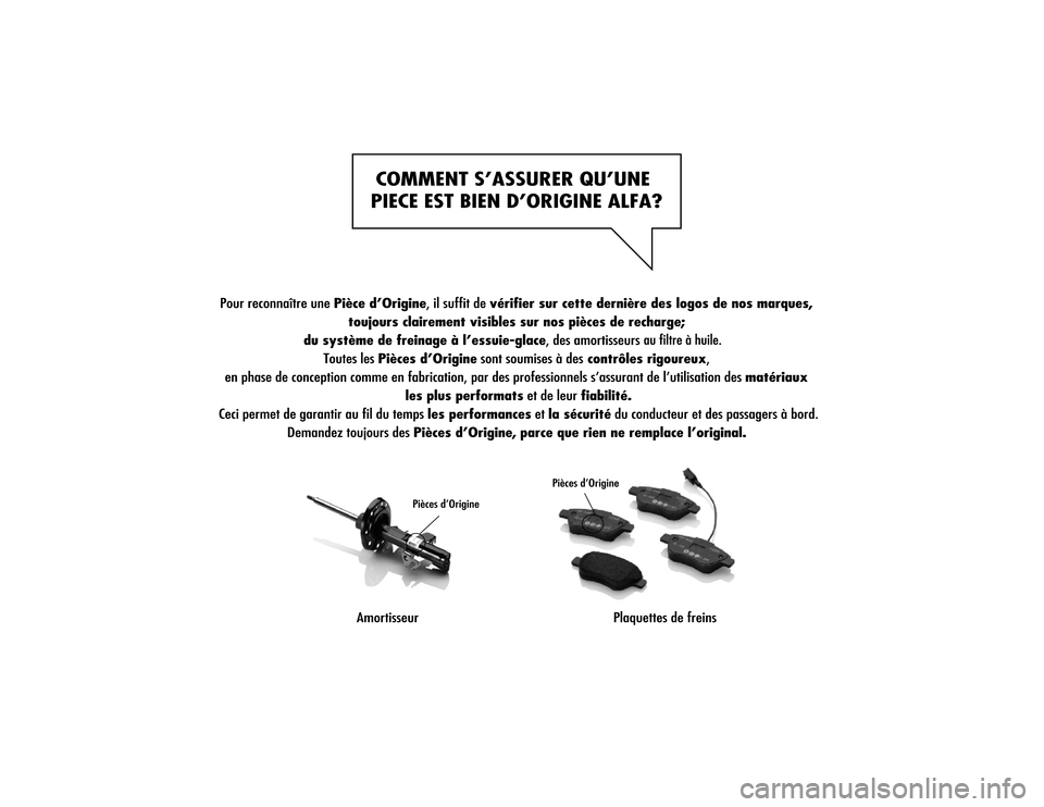 Alfa Romeo 4C 2014  Notice dentretien (in French) 