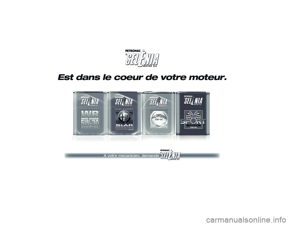 Alfa Romeo 4C 2016 Notice dentretien (in French) Alfa Romeo 4C 2016 Notice dentretien (in French)