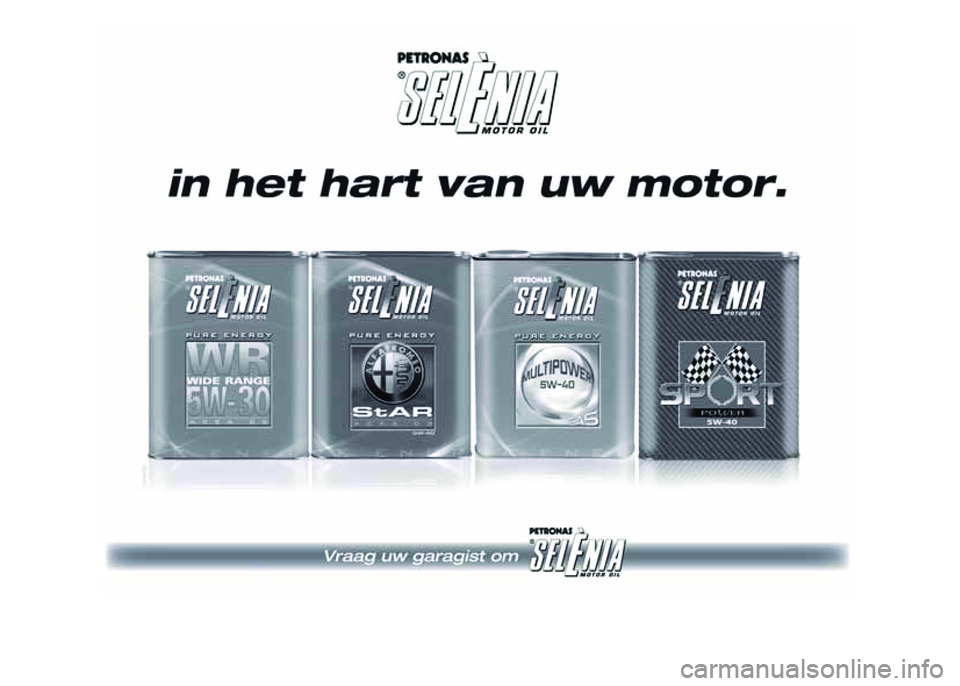 Alfa Romeo 4C 2016 Instructieboek (in Dutch) Alfa Romeo 4C 2016 Instructieboek (in Dutch)