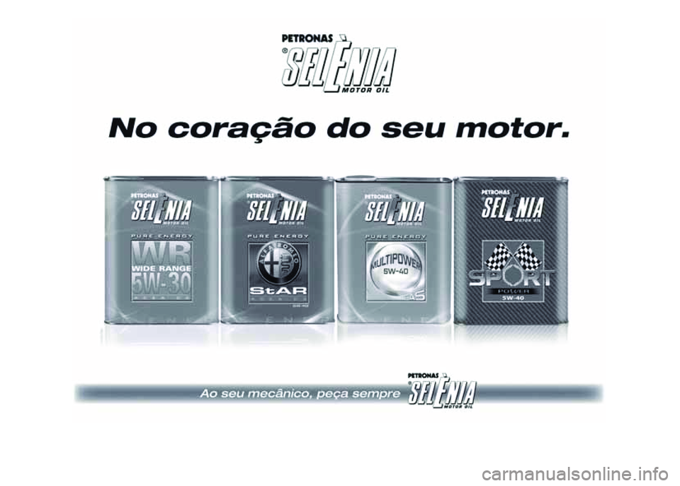 Alfa Romeo 4C 2015 Manual de Uso e Manutenção (in Portuguese) Alfa Romeo 4C 2015 Manual de Uso e Manutenção (in Portuguese)