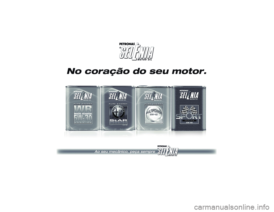 Alfa Romeo 4C 2016 Manual de Uso e Manutenção (in Portuguese) Alfa Romeo 4C 2016 Manual de Uso e Manutenção (in Portuguese)