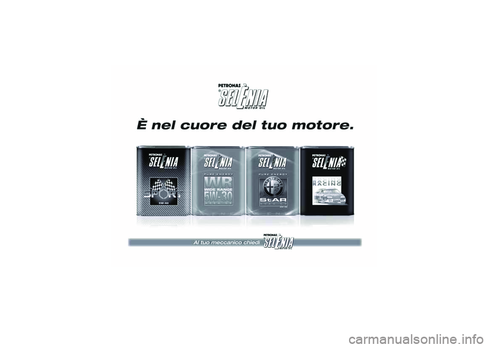 Alfa Romeo Giulietta 2013 Libretto Uso Manutenzione (in Italian) Alfa Romeo Giulietta 2013 Libretto Uso Manutenzione (in Italian)