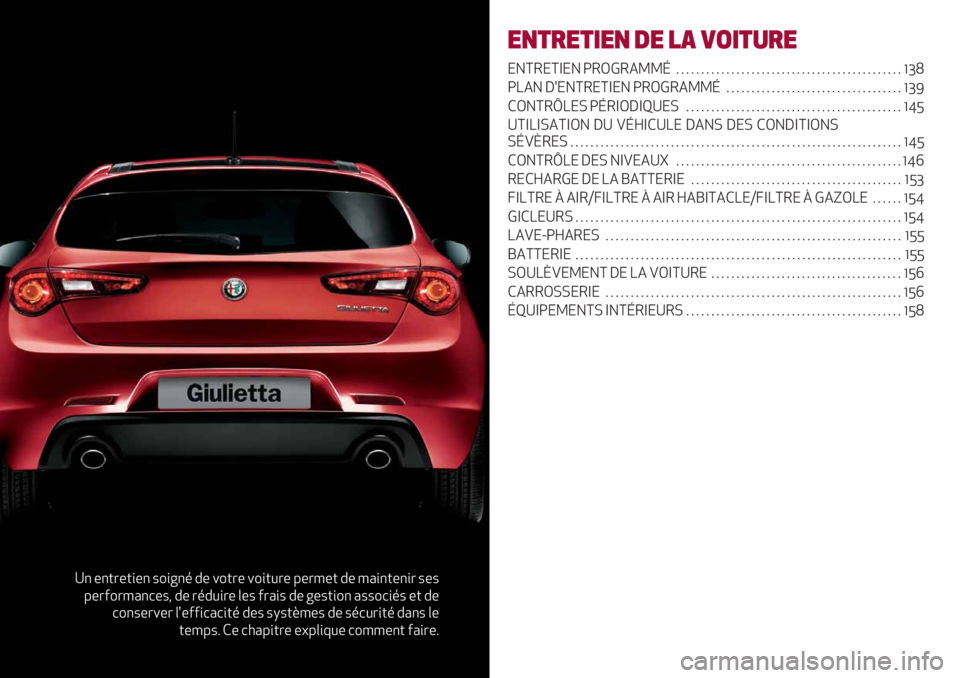Alfa Romeo Giulietta 2021  Notice dentretien (in French) ;" *")-*),*" .2,@"$ #* +2)-* +2,)0-* %*-8*) #* 8’,")*",- .*.
%*-62-8’"7*.5 #* -$#0,-* &*. 6-’,. #* @*.),2" ’..27,$. *) #*
72".*-+*- &>*66,7’7,)$ #*. .F.)E