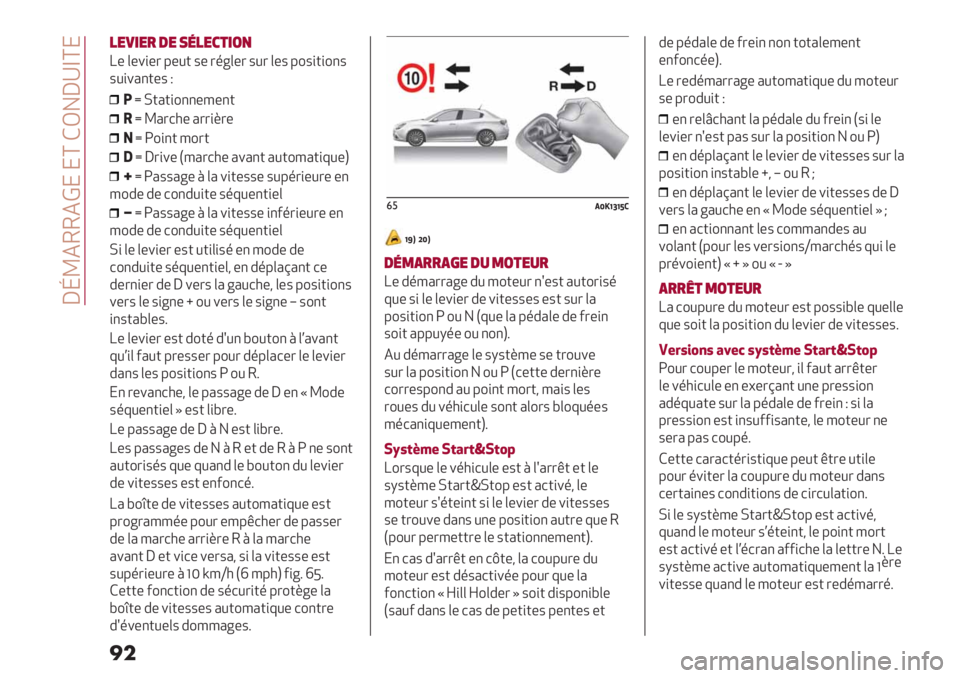 Alfa Romeo Giulietta 2021  Notice dentretien (in French)  Z\BNVVNt! !A ROYZ;IA!
�
�
)%/*%’(%+7)%!$*23
D* &*+,*- %*0) .* -$@&*- .0- &*. %2.,),2".
.0,+’")*. P
I_ Q)’),2""*8*")
9_ B’-7/* ’--,E-*
:_ J2,") 82-)
R_ Z-,+* 18’-7
