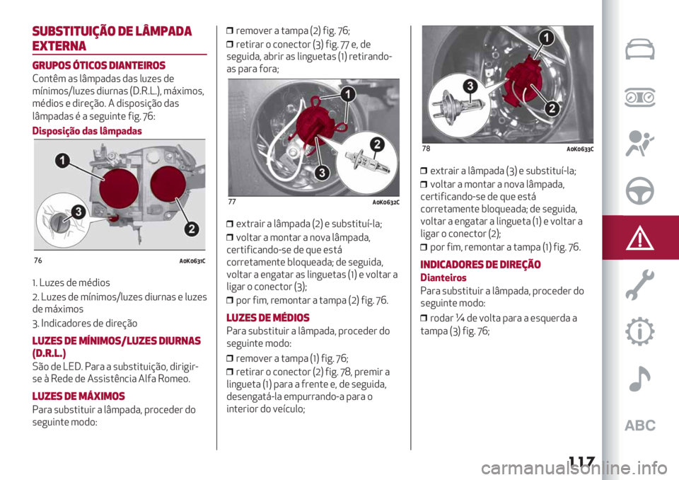 Alfa Romeo Giulietta 2021  Manual de Uso e Manutenção (in Portuguese) ���
8-%8)&)-&/0$ 1" !;*<(1(
"A)"#+(
’#-<$8 N)&3$8 1&(+)"&#$8
M)&.F3 "’ 0t3-","’ ,"’ 02;(’ ,(
3>&*3)’‘02;(’ ,*2#&"’ S]767K7U? 38<*3)’?
3%,*)