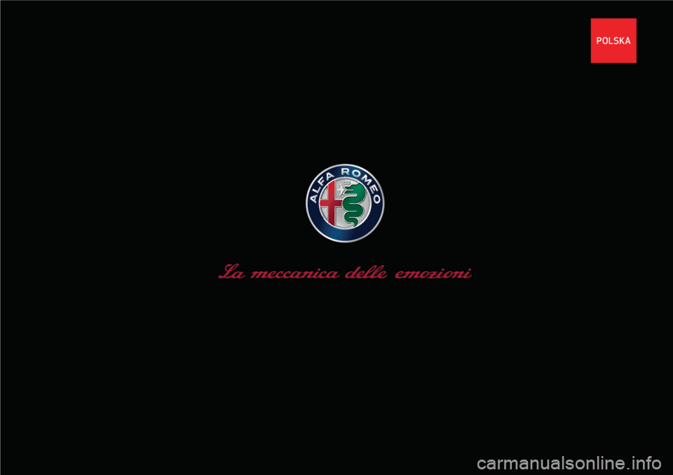 Alfa Romeo Giulietta 2021 Instrukcja obsługi (in Polish) POLSKA Alfa Romeo Giulietta 2021 Instrukcja obsługi (in Polish) POLSKA