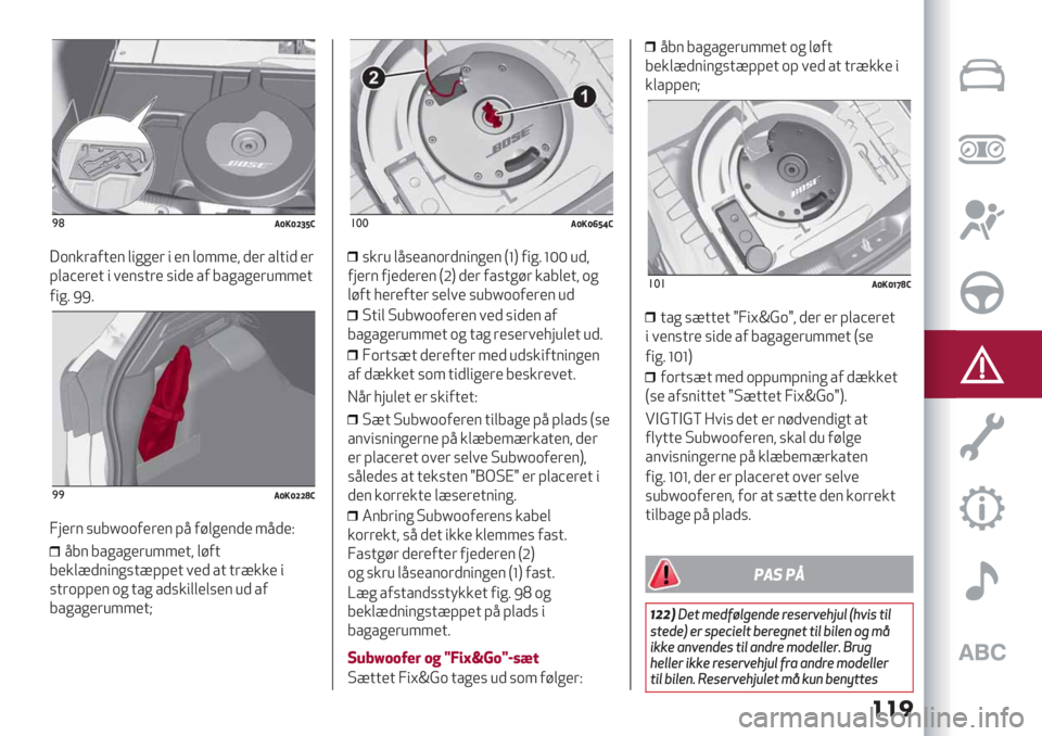 Alfa Romeo Giulietta 2021  Brugs- og vedligeholdelsesvejledning (in Danish) ���
)(@Z!Za‘[Y
6.$&(/0+’$ ,"**’( " ’$ ,.44’; )’( /,+") ’(
A,/C’(’+ " 1’$%+(’ %")’ /0 7/*/*’(844’+
0"*5 MM5
))@Z!ZaacY
W9’($ %87x..0’(’$ A< 