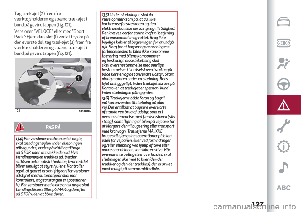 Alfa Romeo Giulietta 2021  Brugs- og vedligeholdelsesvejledning (in Danish) ���
Y/* +(?	’+ TJU 0(’4 0(/
1?(&+#9%=.,)’(’$ .* %A?$) +(?	’+ "
78$) A< *’1"$)+/AA’$ T0"*5 _J_U5
!’(%".$’( e!H[L]He ’,,’( 4’) e@A.(+
^/C&eF W9’($ )?&%,