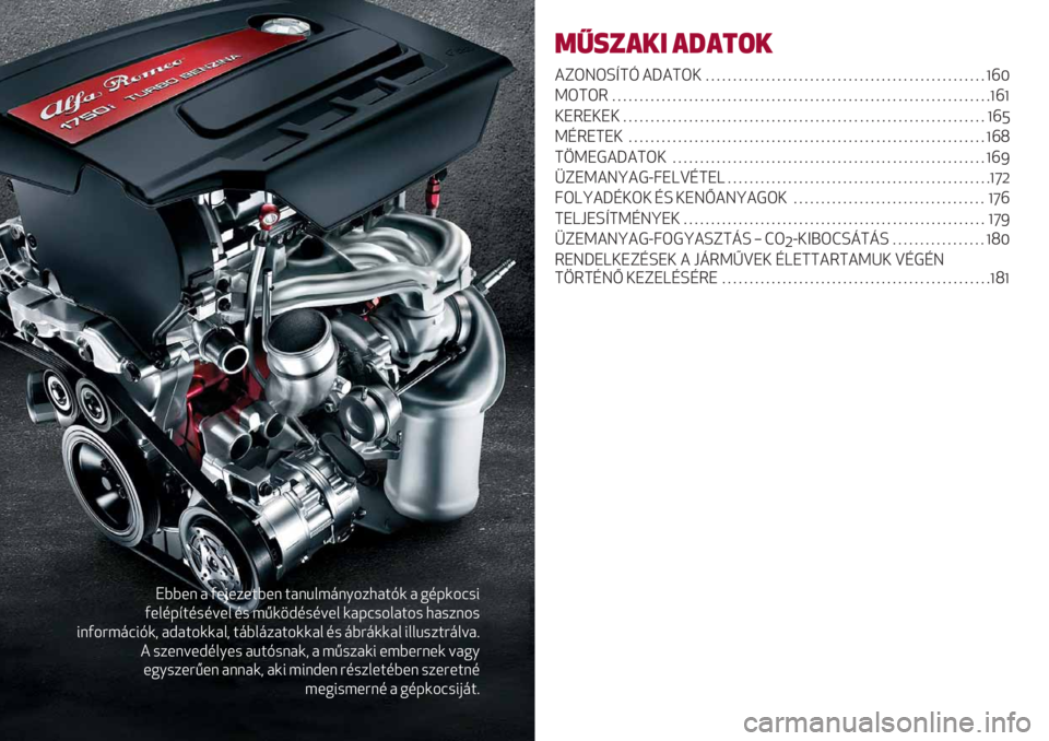 Alfa Romeo Giulietta 2021  Kezelési és karbantartási útmutató (in Hungarian) >DD*% 3 2*&*$*:D*% :3%B15<%/-$,3:E( 3 .67(-8#9
2*167@:6#6;*1 6# 5G("C6#6;*1 (378#-13:-# ,3#$%-#
9%2-?5<89E(+ 3C3:-((31+ :<D1<$3:-((31 6# <D?<((31 911B#$:?<1;3=
0 #$*%;*C61/*# 3B:E#%3(+ 3 5G#$3(9 *