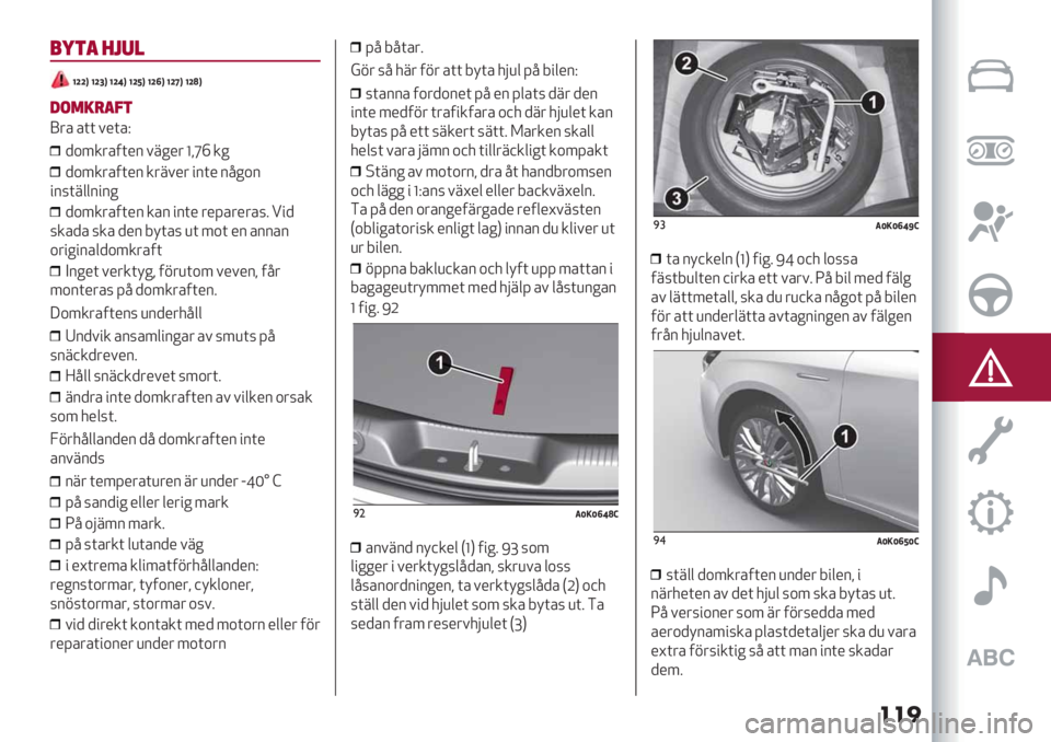 Alfa Romeo Giulietta 2021  Drift- och underhållshandbok (in Swedish) ���
/9$+ .:42
\‘‘W \‘_W \‘[W \‘ZW \‘]W \‘^W \‘bW
-(*#)+’$
T&’ ’(( #*(’G
+,5/&’0(*2 #8%*& _?gc /%
+,5/&’0(*2 /&8#*& "2(* 2:%,2
"27(8$$2"2%
+,5/&’0(*2 /’2 