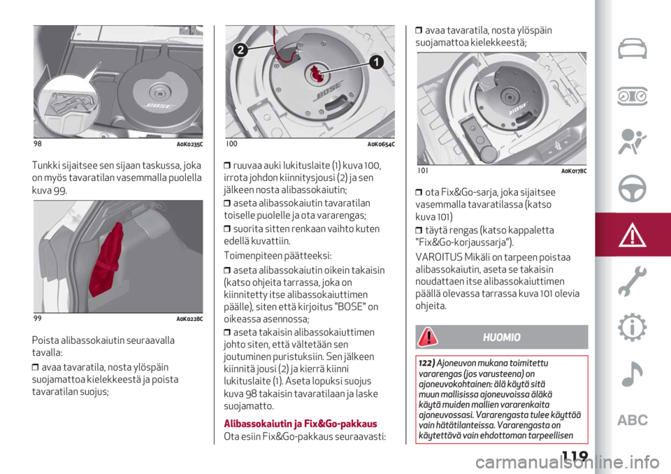 Alfa Romeo Giulietta 2021  Käyttö- ja huolto-ohjekirja (in in Finnish) ���
)(.TAT[ZUS
:/"**# 7#()#$7%% 7%" 7#())" $)7*/77), (-*)
-" ’8;7 $).)6)$#&)" .)7%’’)&&) >/-&%&&)
*/.) HH4
)).TAT[[]S
]-#7$) )&#D)77-*)#/$#" 7%/6)).)&&)
$).)&&)C
).)) 