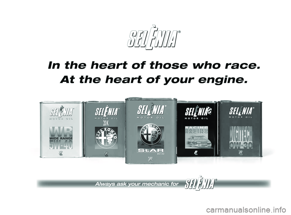 Alfa Romeo MiTo 2009  Owner handbook (in English) 241-248 Alfa MiTo GB  12-11-2008  15:44  Pagina 246 