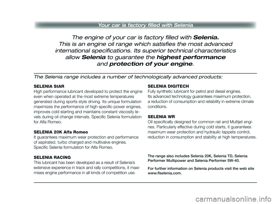 Alfa Romeo MiTo 2009  Owner handbook (in English) 241-248 Alfa MiTo GB  12-11-2008  15:44  Pagina 247 