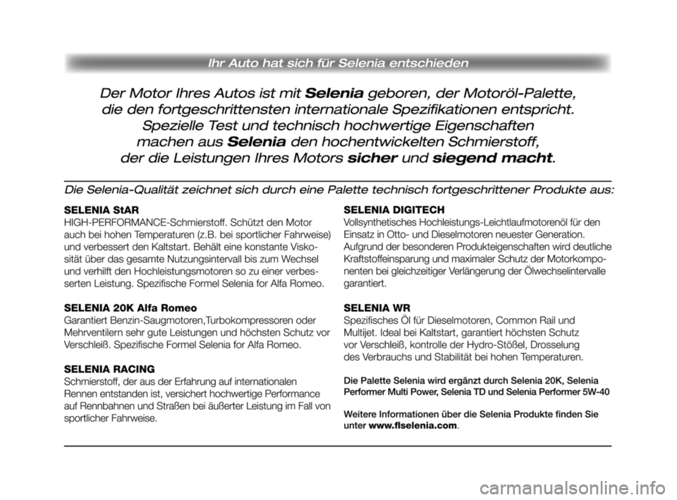 Alfa Romeo MiTo 2008 Betriebsanleitung (in German) 241-248 Alfa MiTo D 11-06-2008 10:14 Pagina 247 Alfa Romeo MiTo 2008 Betriebsanleitung (in German) 241-248 Alfa MiTo D 11-06-2008 10:14 Pagina 247