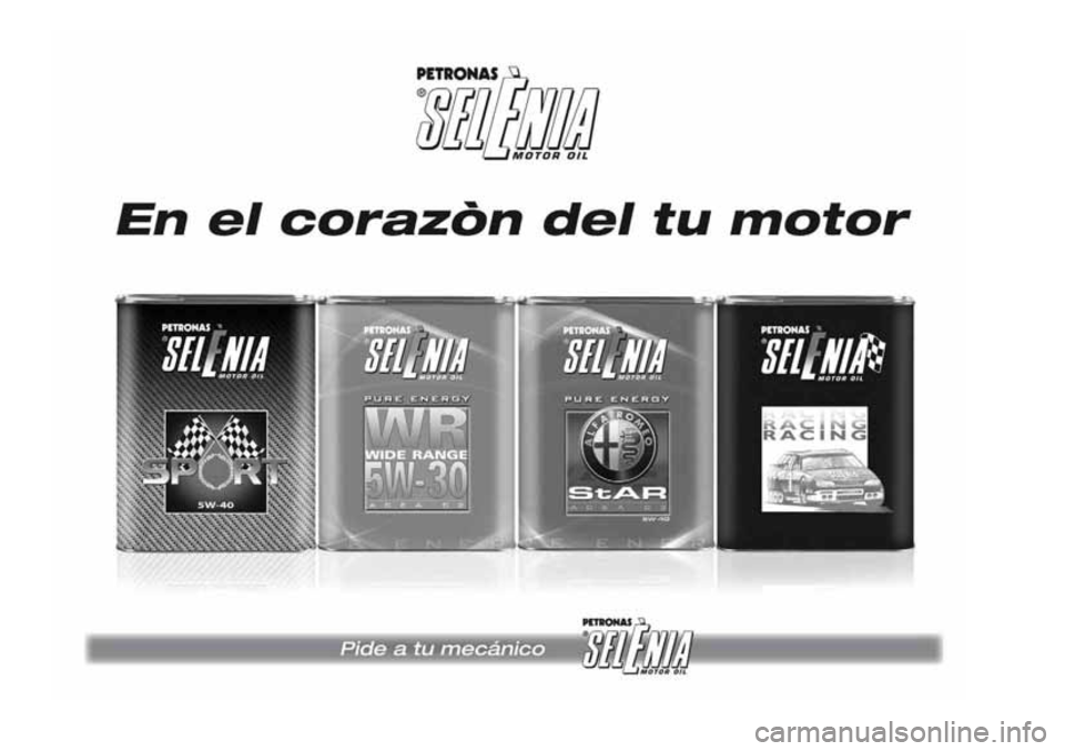 Alfa Romeo MiTo 2011 Manual de Empleo y Cuidado (in Spanish) Alfa Romeo MiTo 2011 Manual de Empleo y Cuidado (in Spanish)