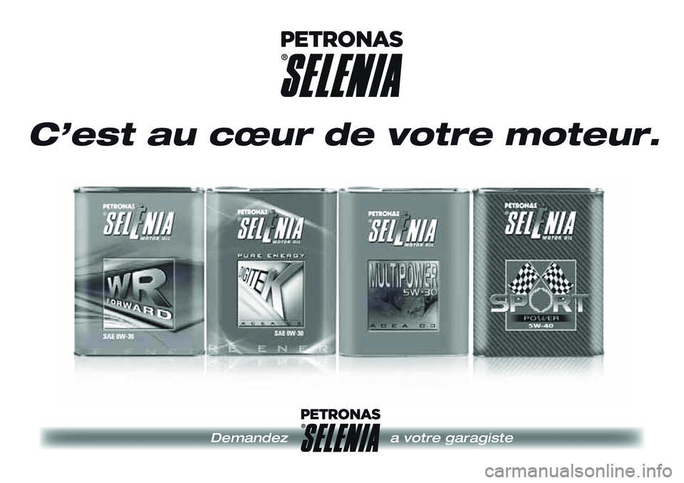Alfa Romeo MiTo 2019 Notice dentretien (in French) Demandez a votre garagiste
C’est au cœur de votre moteur. Alfa Romeo MiTo 2019 Notice dentretien (in French) Demandez a votre garagiste
C’est au cœur de votre moteur.
