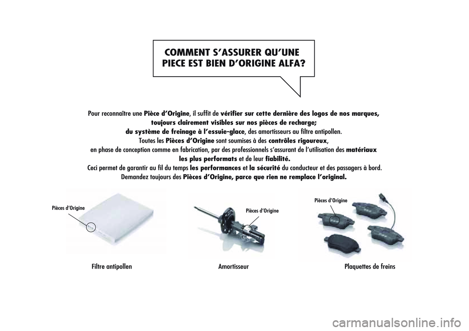 Alfa Romeo MiTo 2019 Notice dentretien (in French) Alfa Romeo MiTo 2019 Notice dentretien (in French)